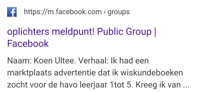 Koen Ultee Facebook